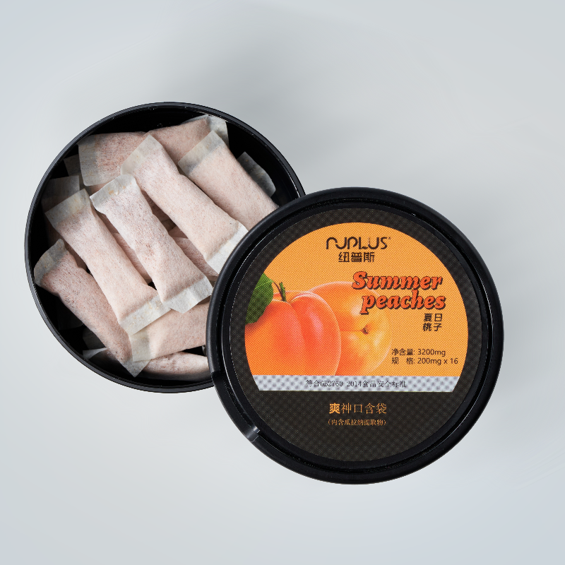 Guarana Refreshment Peach Guarana Pouches (tobacco free nicotine pouches)